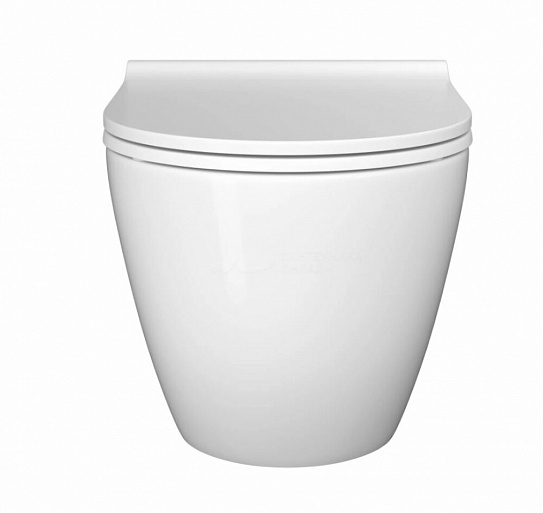 Унитаз с крышкой WasserKRAFT Mindel 2 в 1 H002.E034