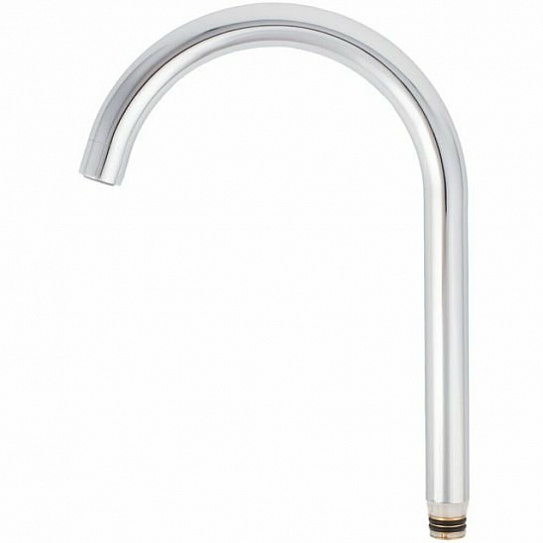 Излив для кухонного смесителя IDDIS, J-образный, латунь, 176 мм, поворотный, хром 995J18C5SMF,