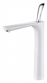 Смеситель для раковины d&k venice.Baciano Da1032056 высокий белый-хром