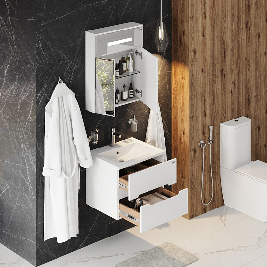 Тумба подвесная АЙЛЕНД 60 Onika 106161 (под раковину 145711)