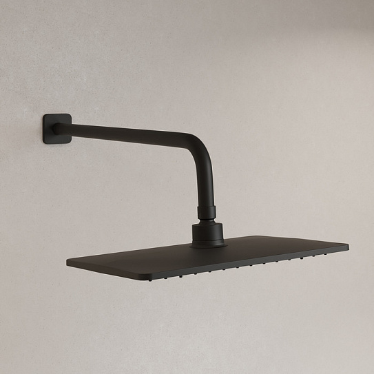 Душевая система с тропическим душем Iddis Slide SLIBL03i68