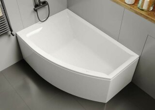 Ванна акриловая угловая 160х105 Vagnerplast Veronela OFFSET Bianco левая VPBA160VEA3LX-04