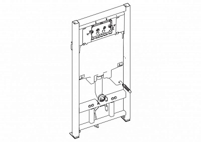 Инсталляция BelBagno 80 для подвесного унитаза, 1150х500х80 мм, со смывным бачком скрытого монтажа