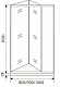 Душевое ограждение Good Door Infinity SD-80-С-CH