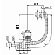 Сифон для ванны AlcaPlast A505CRM