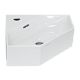 Раковина накладная угловая Sanita Luxe "Line" LIN35SLWB01
