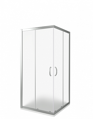 Душевое ограждение 80х80 Good Door INFINITY CR-80-G-CH, ИН00015