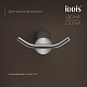 Крючок двойной Дюна (Duna) IDDIS DUNSB20i41 нержавеющая сталь хром