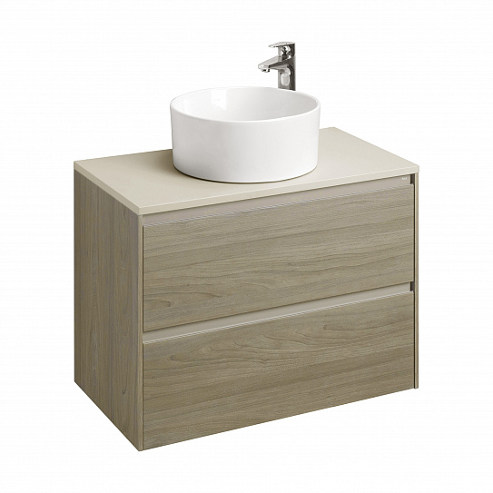 Тумба под раковину Roca Ona 800 темный вяз 2 ящика A857630511