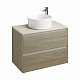 Тумба под раковину Roca Ona 800 темный вяз 2 ящика A857630511