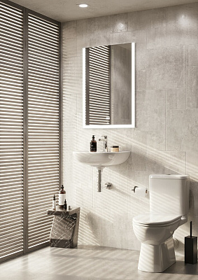 Раковина подвесная Roca Access 500x410, 1 отверстие ZRU9307608