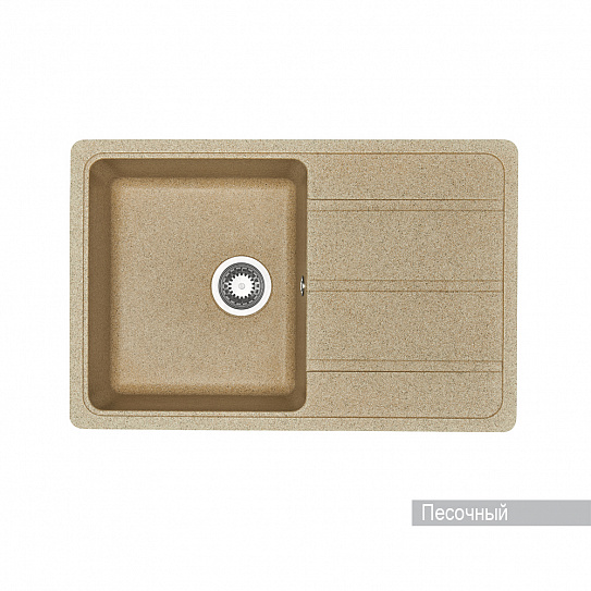 Мойка гранитная Акватон Аманда  песочная 1A712832AD220