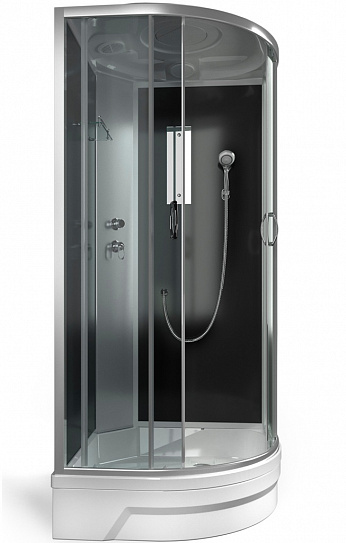 Душевая кабина 90х90 угловая Erlit ER350926-C4-RUS средний поддон, четверть круга