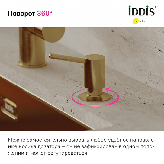 Дозатор Iddis Kitchen Line SDIMG00i59