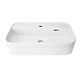 Раковина накладная 60 Sanita Luxe Infinity Shelf INF60SLWB01SH (с отверстием под смеситель)