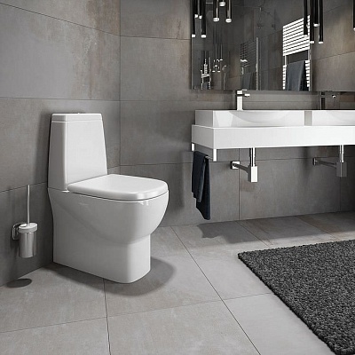 Унитаз-компакт Sanita Luxe Infinity (крышка микролифт) INFSLCC01040522