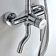 Душевой комплект со смесителем для ванны, 84/125х58 см WasserKRAFT A14401