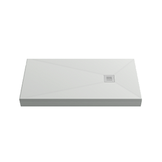 Поддон из литьевого мрамора Good Door Essentia БЕЛЫЙ 1200x800