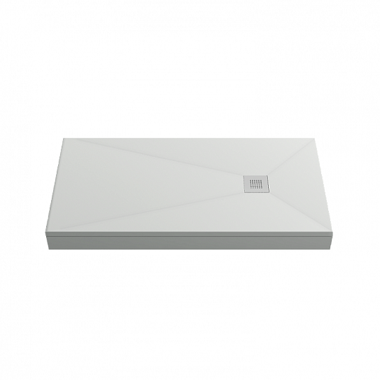 Поддон из литьевого мрамора Good Door Essentia БЕЛЫЙ 1200x800