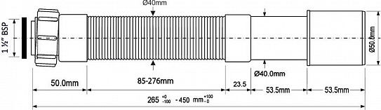 Гофра McAlpine MRMF6-045 1 1/2 40/50