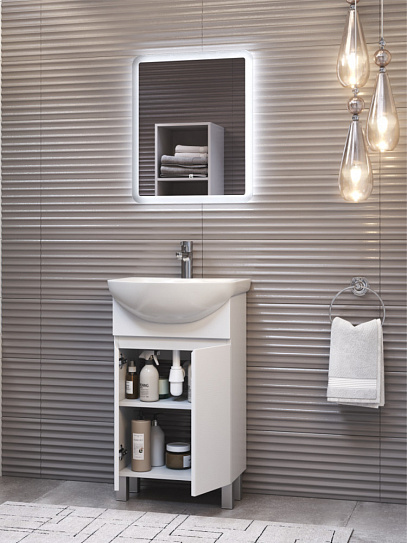 Тумба Vigo Wing 500-2-0 (под ум Балтика 50) tn.WIN.BAL.50.2D белый