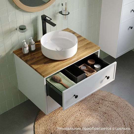 Тумба под накладную раковину со столешницей Iddis Torr TOR70WBi95K