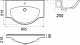 Раковина Sanita Luxe Classic90 CLS90SLWB01