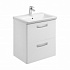 Тумба с раковиной Roca The Gap 60 ZRU9302734, белая матовая
