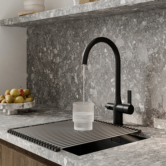 Смеситель для кухни с каналом для фильтрованной воды Iddis Pure PURBLFJi05