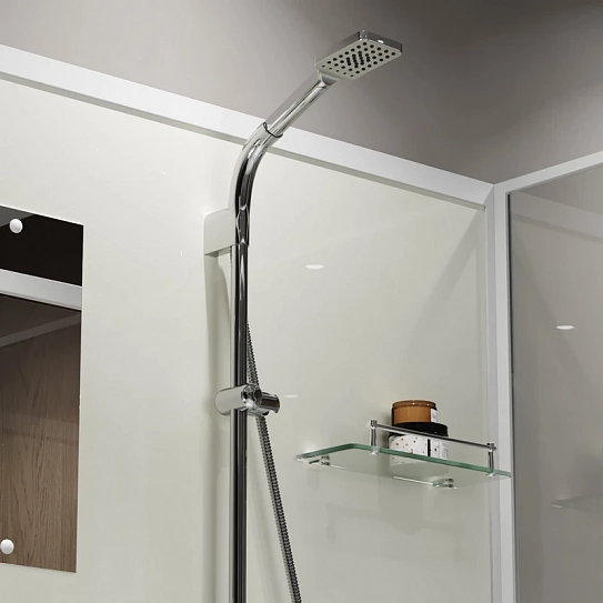 Душевая кабина распашная 120х90х200 Niagara Standart ST120/90/15Q/BK поддон 15см