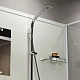 Душевая кабина распашная 120х90х200 Niagara Standart ST120/90/15Q/BK поддон 15см