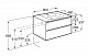 Тумба с раковиной Roca The Gap 80 2 ящика A857399402, городской дуб