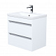 Тумба подвесная с раковиной 60 см IDDIS Zodiac X (ум-к 4076000i28) белый, ZDX60W0i95K