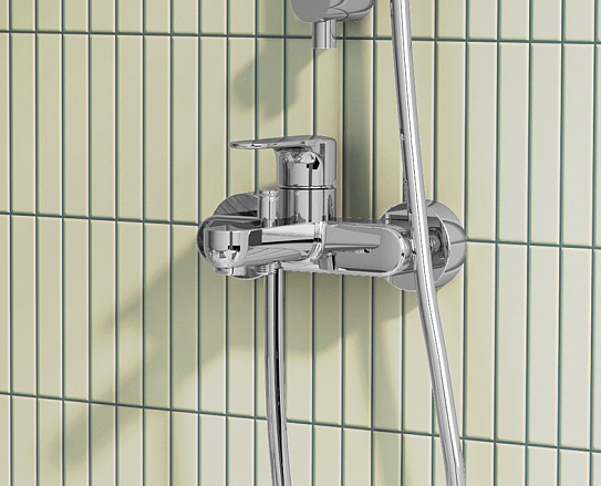 Смеситель для ванны Vitra Root Round A42725EXP