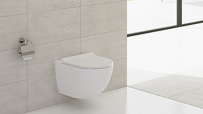 Унитаз подвесной безободковый Vitra Sento 7748B003-0075 без сиденья