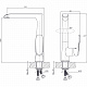Смеситель для кухонной мойки RUSH Gozo GZ3735-23