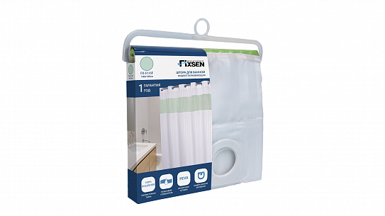 Шторка для ванной Fixsen FX-5115F