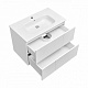 Тумба с раковиной 2 ящика Roca PILAR 800 A857669472, белый