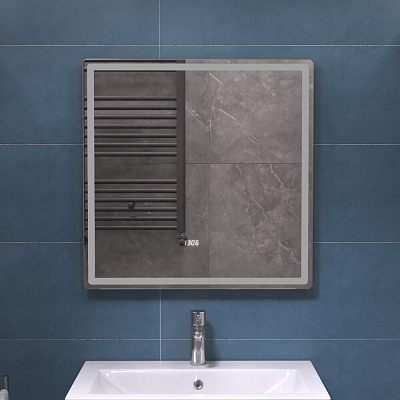 Зеркало в ванную 70х70 VIGO GEOMETRY LUXE 700 на взмах