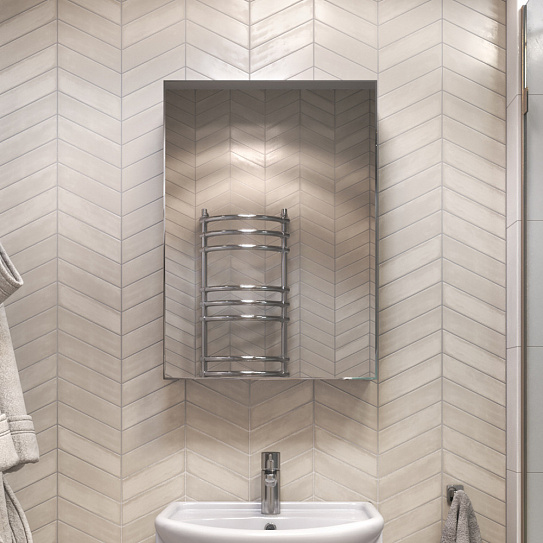 Зеркальный шкаф в ванную 45 см Vigo Grand 450 zsh.GRA.45