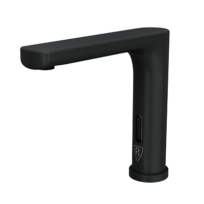 Смеситель для умывальника сенсорный черный RUSH Tinos (TI3732-12Black)