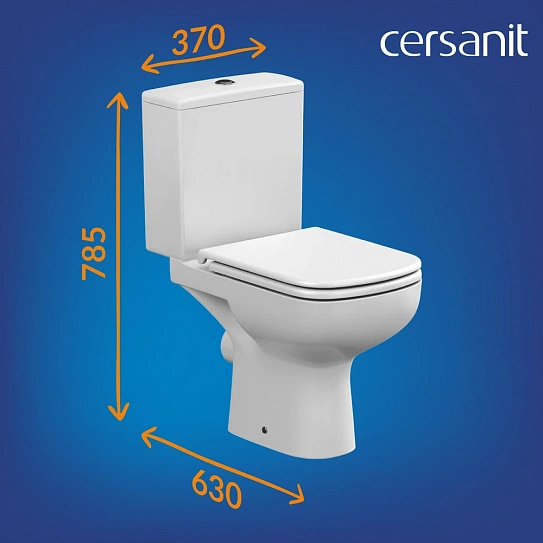 Унитаз компакт Cersanit COLOUR Clean On 011 3/5 DPL EO