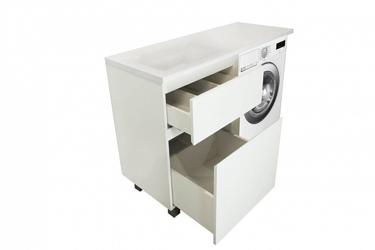 Тумба напольная под раковину Dallas Luxe 120х48, Эстет ФР-00001919 (под раковину Даллас 1200)