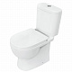 Унитаз-компакт Sanita Luxe Art дюропласт, микролифт WC.CC/Art/2-DM/WHT.G/S1
