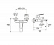 Смеситель для ванны Santek Форт WH5A10004C001