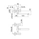 Смеситель для ванны Milardo Tring TRISB02M02