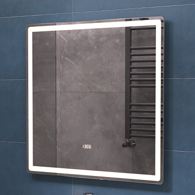 Зеркало в ванную 70х70 VIGO GEOMETRY LUXE 700 на взмах