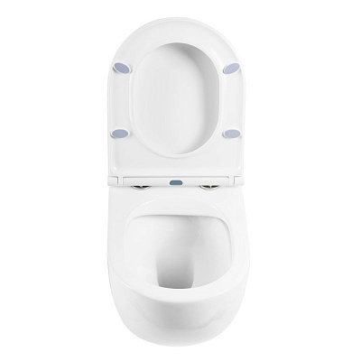 Унитаз подвесной безободковый с креплением Belbagno ONDA BB066CHR