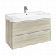 Тумба с раковиной Roca Ona 2 ящика 100 A857616512, светлый дуб