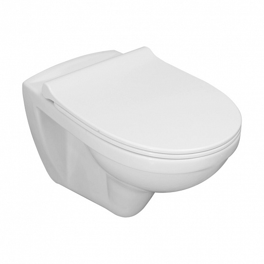 Подвесной унитаз безободковый с инсталляций Сантек Бореаль rimless (с тонким сиденьем, панель белая 1WH501832